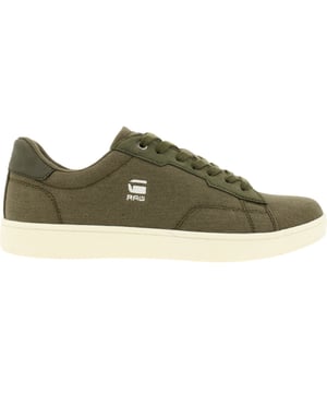Esta zapatilla de G-Star Raw está fabricada con materiales de alta calidad y luce el emblemático logotipo de G-Star Raw. La zapatilla tiene una plantilla de EVA, que proporciona una buena amortiguación y una gran comodidad.  Marca: G-Star RawNombre del modelo: Cadet Cvs Categoría: deportivas de hombre. Materiales: cuero, textil. Color: verde.