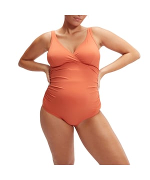 Dames Speedo V-hals Zwangerschapsbadpak met U-rug in oranje.- Lichte ondersteuning van de buste met verstelbare bandjes.- Flatterende U-vormige rug.- Comfortabele stof met een geribbelde textuur.- Geribbelde panelen aan de voorkant geven je ruimte als je baby groeit.- Gemaakt van gerecycled nylon garen.- Ref: 800313016588Let op: retourzendingen worden alleen geaccepteerd als het hygiënelabel nog aan het product bevestigd is.