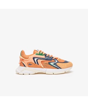 Straight off the runway and ready to transform streetwear looks  the L003 Neo trainers are a key style from Lacoste’s collection. Modern  conceptual and packed full of design features  these sneakers offer a high-fashion alternative to your favourite weekend shoes thanks to their unique panelled construction. A blend of suede and leather overlays  as well as reflective hits and breathable mesh makes them the perfect finishing touch to jeans  tracksuits and wide-leg trousers. • Lifestyle sneaker • Synthetic and mesh upper • Leather and suede overlays • Lace fastening • Loop to rear • Lacoste branding to side • Crocodile branding to side heel • Chunky outsole