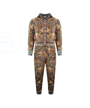 Inoa Steinadler 120214 Brauner Spielanzug. Gehen Sie stilvoll mit dem Inoa Multicoloured Playsuit. Dieser luxuriöse Playsuit wurde entworfen, um Ihrem Outfit einen modernen Look zu verleihen. Der Playsuit ist mit einem goldenen Design versehen und bietet erstklassigen Komfort für den ganzen Tag. Mit seinem schicken Design machen Sie jeden Tag einen bleibenden Eindruck. Setzen Sie ein Statement. 100% Seide, mehrfarbiges Design. Verstellbare Träger, Krawatte zum Festziehen der Taille. Dieser Playsuit ist für die Größen UK 8- UK 14 geeignet. Produkt-Stil: Steinadler 120214
