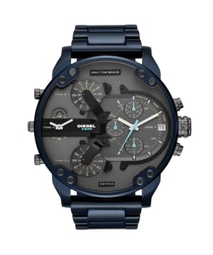 Brand:DieselModel:DZ7414Barcode Number:698615129980Gender:MensCase Size:57 mmCase Colour:Case Material:SteelDial Colour:Band Material:SteelBand Colour:Movement:QuartzChronograph:NoWater Resistance:10 ATM