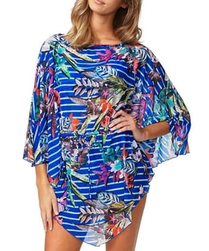 Moontide Mesh Kaftan. This product is recommended as cold wash only. Please note that the product may appear lighter/darker than the image, due to lighting during the photoshoot.