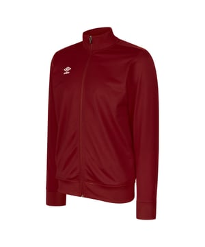 Material: 100% Polyester. Design: Stacked Logo. Cuff: Elasticated, Ribbed. Sleeve-Type: Long-Sleeved. Neckline: Ribbed Collar, Standing Collar. Pockets: 2 Side Pockets, Zip. Fastening: Zip. Hem: Elasticated, Ribbed.