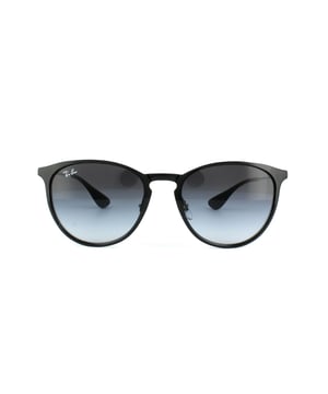Ray-Ban Sunglasses Erika Metal 3539 002/8G Black Grey Gradient are a full   metal version of the massively popular Erika model with its distinctive   shape and keyhole bridge. The metal is thin and lightweight and gradient   lenses complete the ultra modern and trendy look