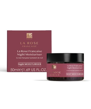 - Hydrating formula with Rose Damascena Flower Water
- Nourishes and soothes skin for healthy glow
- Promotes skin wellness and rejuvenation

La Rose Francaise Night Moisturizer is a hydrating formula enriched with Rosa Damascena Flower Water and Coconut Oil. This clean beauty product aims to nourish and soothe the skin, leaving it with a healthy and radiant glow. With ingredients like Bakuchiol and Tiare Flower Extract, it promotes skin wellness and rejuvenation.