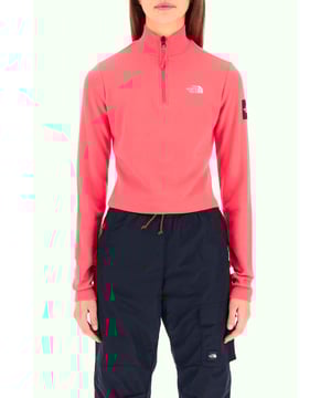 The fitted Women's Black Box Last Dance Long Sleeve Tee has a sophisticated urban silhouette, quarter-zip and is made with a breathable, stretchable blend of cotton and elastane. Black Box woven label on left sleeve. Woven clip label on back-left hem. Embroidered logo on left chest and back-right shoulder.
