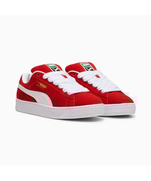 Sneakers met een bovenwerk van eersteklas suède voor een gestroomlijnde en stijlvolle look. Het PUMA-logo met reliëf en foliedruk op het achterpaneel voegt een vleugje verfijning toe. Afgewerkt met een duurzame rubberen zool voor betrouwbare tractie en comfort.