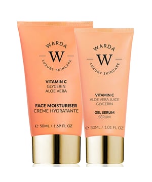 Skin Glow Boost Vitamin C Moisturiser 50m + Skin Glow Boost Vitamin C Gel Serum 30ml
Combines state-of-the-art science with nourishing natural extracts for plumped, energised and bright complexion. Starring vitamin C to reduce the formation of dark spots and fine lines this clever cream works to brighten and energise lacklustre skin. Also containing intense concentration of hydrating, health-boosting aloe vera juice, almond oil, glycerin and squalene.  Skin brightening, soothing and nourishing