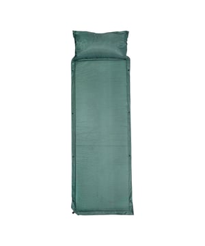 Height: 183cm. Length: 57cm. Width: 3cm. Contents: 1 Pillow, 1 Repair Kit, 1 Stuff Sack. Compact, Snap Buttons.