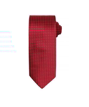 Business-Krawatte in voller Länge mit Welpenzahnmuster. Breite: 3in/7.5cm, Länge: 57in/144cm. Nur Handwäsche. Stoff: 100% Polyester..