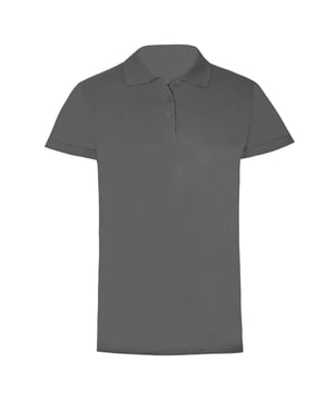 Taped neck. Rib knit collar. Narrow three button placket with self colour buttons. Hemmed sleeves. Shaped side seams. Twin needle stitching. Fabric weight: 170 gsm. Material: 100% ringspun semi-combed cotton. Ladies size: S(8/10), M(10/12), L(12/14), XL(14/16), XXL(16/18).