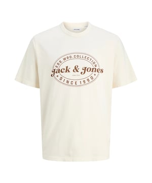 Dit T-shirt voor heren combineert een casual stijl met een hoog draagcomfort. De relaxte pasvorm zorgt voor een losse pasvorm en optimale bewegingsvrijheid. De klassieke ronde hals en korte mouwen maken het een veelzijdige metgezel voor elke dag. Het gekamde jerseymateriaal voelt bijzonder zacht aan op de huid en is comfortabel om te dragen. De rubberen print zorgt voor een zachte, duurzame look zonder af te leiden. De afgeronde zoom geeft het ontwerp een moderne touch en zorgt voor een perfecte pasvorm. Een labelprint aan de binnenkant vervangt het geweven label en verhoogt het comfort omdat er geen irriterende naden zijn. Ideaal voor mannen die waarde hechten aan een ontspannen stijl en hoogwaardige materialen.