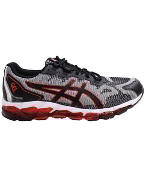The Asics Gel-Quantum 360 6 Men’s Black/Red Trainers are engineered for those who demand both style and superior performance in their footwear. Combining cutting-edge cushioning technology with a sleek, modern design, these trainers are perfect for athletes and casual wearers alike, offering comfort and support during any activity.
 
Key Features:
360° GEL® Cushioning Technology: 

The standout feature of these trainers is the full-length GEL® cushioning that wraps around the entire midsole. This advanced technology absorbs shock from every angle, providing exceptional comfort and reducing impact during high-intensity activities or daily wear.

FLYTEFOAM® Midsole: 

Complementing the GEL® cushioning is the FLYTEFOAM® midsole, which offers lightweight responsiveness. This technology helps enhance the overall comfort and provides a smooth, cushioned ride, whether you’re running or walking.

Seamless Mesh Upper:

The trainers feature a seamless mesh upper that delivers a snug yet flexible fit. This breathable material ensures optimal ventilation, keeping your feet cool and dry throughout your workout or day-to-day activities.

Durable Outsole: 

The outsole is made from high-abrasion rubber that enhances durability and provides excellent traction on various surfaces. This ensures stability and grip, whether you're running on the road, in the gym, or just walking around town.

OrthoLite® X-40 Sockliner:

Inside, the trainers are equipped with an OrthoLite® X-40 sockliner, offering enhanced moisture management and a higher rebound. This feature ensures a comfortable, responsive feel with every step, while also helping to keep your feet fresh.

Trusstic System® Technology: 

The midfoot Trusstic System® technology reduces the weight of the sole unit while retaining the structural integrity of the shoe. This feature provides additional stability and support, particularly during dynamic movements.

Stylish Black/Red Design: 

The trainers sport a striking black and red colorway, combining a sleek, modern look with eye-catching details. The bold design makes these shoes as stylish as they are functional, suitable for both athletic activities and casual wear.

Heel Clutching System™: 

The external heel counter provides improved support and a more secure fit. This system works in tandem with the GEL® cushioning to offer enhanced stability, especially during lateral movements.

Versatile Use: 

These trainers are designed to be versatile, making them ideal for a variety of activities, from running and gym workouts to casual, everyday wear. Their blend of comfort, durability, and style makes them a great all-around choice.

 
The Asics Gel-Quantum 360 6 Men’s Black/Red Trainers are a perfect fusion of performance and style. With 360° GEL® cushioning, a lightweight yet responsive midsole, and a durable design, these trainers are built to keep up with your active lifestyle while ensuring you look great on the go.
