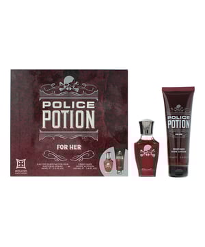 Police Potion For her, launched in 2023, is a Floral Fruity fragrance for women by Police. Perfect for Spring, this fragrance is mostly worn during the day and contains top notes of Red Berries, Red Apple and Bergamot. Middle notes of this fragrance are Orange Blossom, White Peach, Magnolia and Damask Rose with base notes of Vanilla, Caramel, Amber and Benzoin. Police Potion For Her Shower Gel is a captivating and alluring bathing essential designed for women who want to indulge in a luxurious and enchanting shower experience. This shower gel complements the Potion For Her fragrance line by Police, known for its seductive and feminine scents. The shower gel is infused with the enchanting and seductive Potion For Her fragrance. This alluring scent opens with a burst of citrus and fruity notes, followed by a heart of delicate floral accords, and finally settles into a warm and sensual base of vanilla and musk. The fragrance leaves a lasting impression and wraps you in a captivating aura. The Police Potion For Her Shower Gel is formulated to cleanse the skin gently, removing impurities and leaving it feeling refreshed and lightly scented. The gel creates a rich and creamy lather, making the bathing experience both pampering and enjoyable. Enriched with moisturising ingredients, the shower gel helps to keep the skin soft, smooth, and hydrated. It nourishes the skin, leaving it supple and comfortable after each use.
