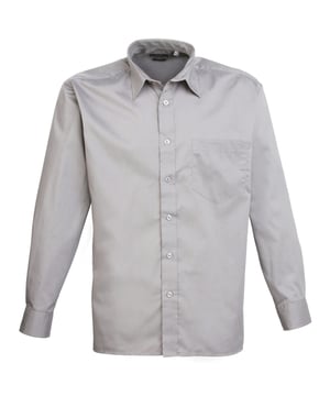 65% Polyester, 35% Katoen. Stof: Popeline, Weven. Ontwerp: Eenvoudig. Zakken: 1 borstzak. Bevestiging: Knop. Manchet: Geknoopt. Mouwtype: Met lange mouwen. Halslijn: Verstevigde kraag, Omgeslagen kraag. Zoom: Recht. Rugstuk, Easy-Care. 105gsm. Duurzaamheid: Amfori, BSCI, REACH, Sedex, WRAP Gecertificeerd.