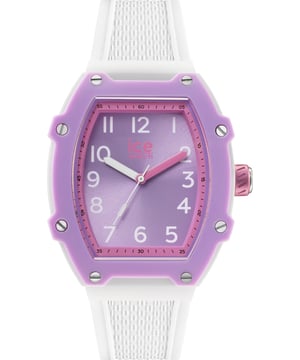 This Ice Watch Ice Boliday - Kids Princess Analogue Watch for Girls is the perfect timepiece to wear or to gift. It's White  Tonneau case combined with the comfortable White Silicone watch band will ensure you enjoy this stunning timepiece without any compromise. Operated by a high quality Quartz movement and water resistant to 5 bars, your watch will keep ticking. Discover the ICE boliday kids princess plastic. High quality 19 cm length and 19 mm width White Silicone strap with a Buckle Case measurement: 36 X 47 mm,case thickness: 12 mm, case colour: White and dial colour: Purple