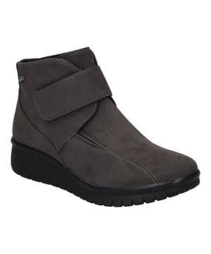 Para el invierno, el botín de mujer por su cálido forro de textil. El modelo Calais 53 permite una entrada cómoda gracias a un Ilamativo cierre con hebilla. La típica membrana TopDryTex de JOSEF SEIBEL le protege del viento y de las inclemencias del tiempo. Puedes cambiar la plantilla removible en un abrir y cerrar de ojos. La construcción Strobel permite una sensación, como las zapatillas de deporte. Calais 53 ofrece a los pies un ajuste extra gracias a el ancho G. El modelo Calais 53 es el compañero perfecto para sus momentos de ocio.