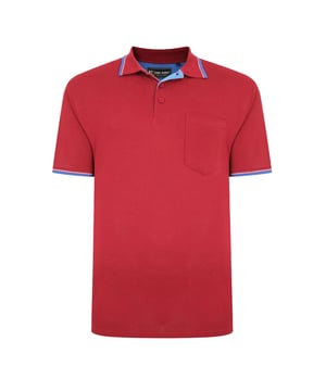 Showcasing the Kam Men's Plus Size Polo Shirt, designed for comfort and style and available in sizes ranging from 2XL to 8XL. Made entirely of cotton, this shirt is breathable and cosy enough to wear all day. Because of its versatility, the traditional polo design works well in both casual and smart-casual environments. Larger body types will find a comfortable fit thanks to its big and tall size. The Kam Men's Plus Size Polo Shirt, which strikes the perfect mix of comfort and style, will elevate your wardrobe.