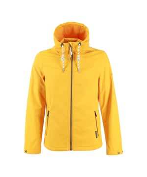 Deze jas is ontworpen voor outdoorliefhebbers en heeft een volledige ritssluiting aan de voorkant en een hoge kraag voor extra bescherming. Verstelbare manchetten bij de polsen zorgen voor een pasvorm op maat, terwijl zakken met ritssluiting aan beide zijden en een extra zak op de linkermouw veilige opbergmogelijkheden bieden. Dit jack is voorzien van trekkoorden voor gemakkelijke toegang en benadrukt mobiliteit en weerbestendigheid met zijn gestroomlijnde ontwerp en logodetail op de mouw. Ideaal voor actieve mensen die op zoek zijn naar functionaliteit en stijl in hun bovenkleding.  overgangsjasje
