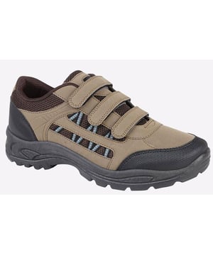 Dek deliver a durable and comfortable companion in these Dek Ascend Trek men's shoes, designed with a secure triple hook-and-loop fastening and a PVC sole suitable for all terrains.
- Textile/Synthetic Nubuck
- 3 hook-and-loop fastening
- PVC Sole