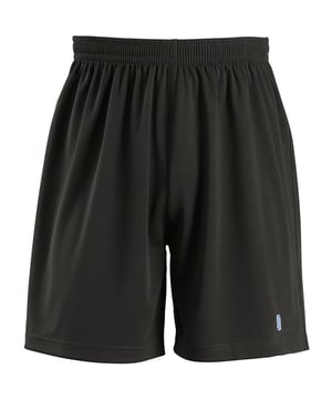 Elastischer Bund mit Kordel. Verstärker Beinabschluss. Logo am linken Bein. Material 100% Polyester. Stärke 140 gsm. Größe (Bund) S (76 cm), M (81 cm), L (86 cm), XL (91 cm), 2XL (96 cm).