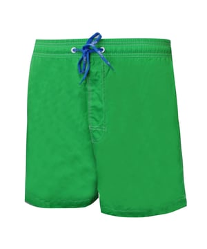 Maru Mens Arc 16" Swimming Shorts Beach Trunks Green MS4399