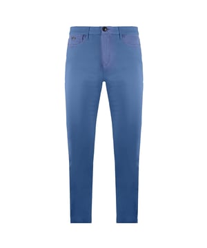 Emporio Armani Mens Slim Fit Blue Chinos 3Z1J00 1N26Z 0724