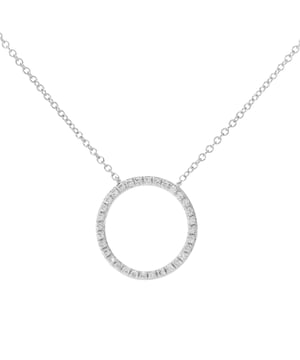 9K (375) White Gold: 1.04gr; # Diamond: 0.09ct; # Dimension: 40.6cm x 1.3cm x 1.3cm