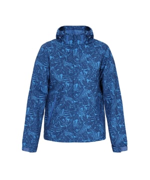 Ontdek een stijlvol jasje met een fascinerend patroon geïnspireerd op botanische en dierlijke motieven. Dit kledingstuk heeft een ritssluiting over de volledige lengte, een beschermende kraag en een praktische capuchon. Het jack is perfect voor vrije tijd en heeft lange mouwen en een zoom tot aan de taille, ideaal voor mild tot koel weer. Dit kledingstuk is licht tot middelzwaar en ideaal voor buitenactiviteiten en combineert mode met functionaliteit.  Jas