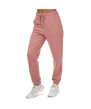 Women's Only Comfy Life joggingbroek voor dames, asroze.<br /><br />- Elastische taille met trekkoord. <br />- Paspelzakken aan de zijkant. <br />- Elastische boorden.<br />- Zachte fleece van een polykatoenmix.<br />- Relaxed pasvorm.<br />- 50% katoen, 50% polyester. Geschikt voor de wasmachine.<br />- Ref: 15236619