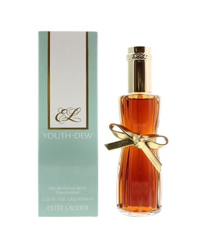 Estee Lauder design house launched Youth Dew in 1953 as an oriental spicy fragrance for women. Youth Dew notes consist of aldehydes orange spices peach bergamot cinnamon cassia orchid jasmine cloves ylangylang rose tolu balsam peru balsam amber patchouli musk vanilla oakmoss vetiver and incense.