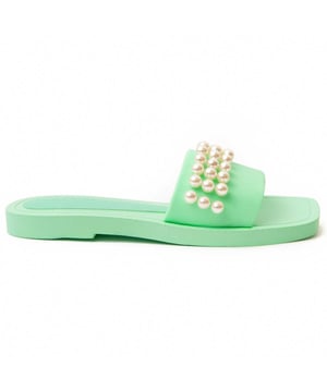 Dames casual sandaal. Comfortabele pasvorm. Gevoerde binnenzool. Antislip zool. Versterkte stiksels. Geproduceerd door andere merken voor ons merk.
