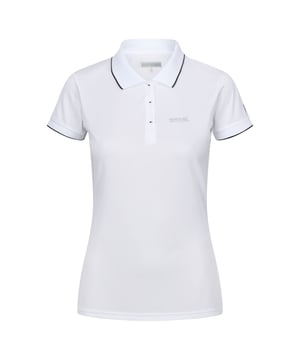 Materiaal: 100% polyester. Poloshirt met korte mouwen van hoogpolig, sneldrogend jersey materiaal. De zacht aanvoelende mergpolyester stof zorgt voor een verkoelende luchtstroom en is zacht om te dragen.. Gesneden met een klassieke drieknops sluiting en licht geribbelde kraag en manchetten. Met de handtekening Regatta-afdruk op de kist. Maat (borst): (6 UK) 30in, (8 UK) 32in, (10 UK) 34in, (12 UK) 36in, (14 UK) 38in, (16 UK) 40in, (18 UK) 43in, (20 UK) 45in, (22 UK) 48in, (24 UK) 50in, (28 UK) 54in, (30 UK) 56in, (32 UK) 58in, (34 UK) 60in, (36 UK) 62in.