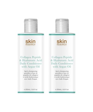 Transform tired-looking hair with our Collagen and Hyaluronic Acid conditioner enriched with natural hero ingredient, Argan Oil. This complete care and protection formula improves manageability and shine without weighing hair down. Experience boosted healthy hair growth and replenished moisture with the antioxidant power of Collagen, Hyaluronic Acid, and Aloe Vera, while Argan Oil adds elasticity and shine for a nourished and vibrant look.