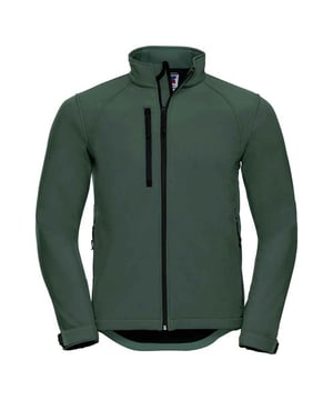 Materiaal: 92% Polyester, 8% Elastaan. Stof: 3-laags, Performance, Softshell. Voering: Bonded, Mesh, Microfleece. Ontwerp: Eenvoudig. 340gsm. Stoftechnologie: Ademend, Douchebestendig, Waterbestendig, Winddicht. Manchet: Verstelbaar. Kinbeschermer, binnenritsbeschermer. Halslijn: Hoge Kraag. Mouwtype: Met lange mouwen. Zakken: 2 Voorzakken, 1 Borstzak, Rits. Bevestiging: Volledige ritssluiting, Stormflap. Waterdichte classificatie: 5000mm. Zoom: Gebogen, Trekkoord. Duurzaamheid: Amfori, Better Cotton Initiative, BSCI, Fair Labor Association, Oeko-Tex Standard 100 Gecertificeerd, WRAP Gecertificeerd.