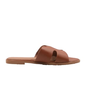 Boven: PU (Polyurethaan). Buitenzool: Synthetisch. Wreefband, Zachte stoffen banden. Vlakke. Ontwerp: Eenvoudig. Teenstijl: Open. Sluiting: Slip-on.