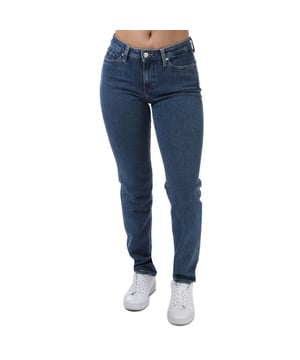Tommy Hilfiger Rome Mid Rise Straight Jeans für Damen aus Denim.- Klassisches 5-Pocket-Design.- Reißverschluss und Knopfverschluss.- Tommy Hilfiger Branding.- Tommy Hilfiger Flaggenstickerei auf der Rückseite.- Mittlere Leibhöhe.- Gerade Passform.- 60% Baumwolle 39% Lyocell 1% Elastan. Maschinenwäsche bei 30 Grad.- Ref: WW0WW302101BK