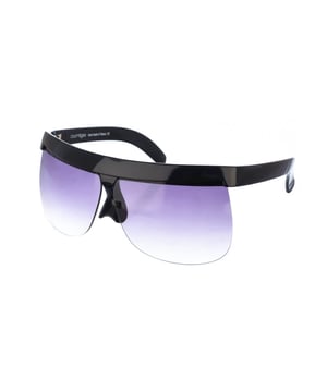 Acetate frame sunglasses
 Color Black
 Oval shaped frame.
 Gradient black lenses
 Acetate temples.
 100% UV Protection.
 Anti-reflective crystals.

 More information
 Lens height: 62 mm.
 Lens width: 70mm.
 Bridge: 09mm.
 Temples: 135 mm ..

 Cleaning and maintenance:
 -Clean the glasses with soap and water.
 - Do not use dirty or abrasive cloths, which may alter the characteristics of the filters.
 - Use only original accessories and spare parts.
 Measures: Lens width: 62 mm.- Lens height: 70 mm.- Bridge: -09 mm.- Temples: 135 mm.
 Composition: Acetate
 Care:
Clean the glasses with soap and water.
- Do not use dirty or abrasive cloths, which may alter the characteristics of the filters.
- Use only original accessories and spare parts.