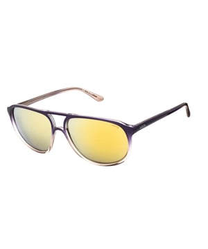 Gafas de sol unisex de color púrpura - Lozza SL1872W580N76• material: inyectado• color: púrpura• tamaño: 58/15/140 mm (longitud de la lente / ancho del puente / longitud de la varilla)  FRAME COLOR: VIOLA SFUMATO SPECCHIATO LUCIDO