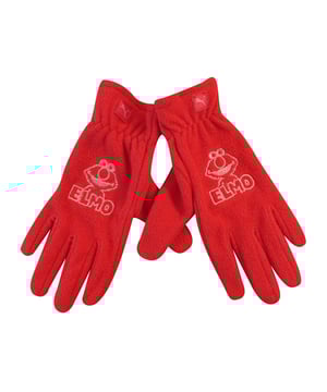 Puma Sesame Street Elmo Gloves Kids Youths Children Red 041271 02 A187C