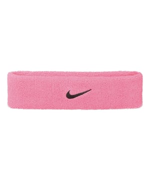 Nike sports headband. Decorated with Swoosh logo. Size: 5.8cm.