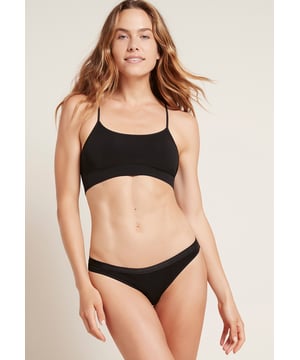 The Lyolyte Racerback Bra Is A Wireless, Modern And Breathable Sporty Cut Bra. Featuring A Soft Rounded Scoop Neckline, Thin Elastic Straps And A Crossover Style Back That Is Designed To Be Worn With Your Shoulder Showing Tops And Singlets. This Easy To Wear Racerback Bra Has A Built-In Support Rib Band, No Padding And A Double Front Layer For Extra Coverage. The Lightness And Fineness Of The Fabric Will Feel So Soft And Sit Comfortably Against Your Skin.