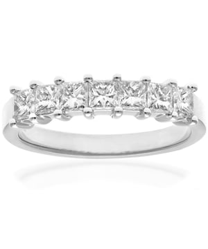 18K (750) geel goud: 3,2 gram; # Diamant: 1ct