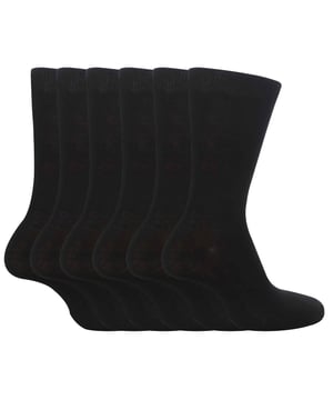 6 Pairs of Cotton School Socks! Quality Cotton Rich School Socks with flat seams for Boys & Girls Available in three sizes and four colours (Please choose size and colour from the dropdown menu above) They wash beautifully and do not shrink when laundered, just follow the washing instructions on the packaging.