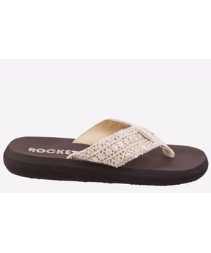 De originele Rocket Dog casual teenslipper, perfect voor een luchtige dag.