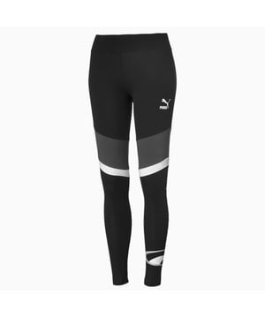 Puma Archiv '90s Retro Womens Leggings Logo Colourblock Tight 579403 01