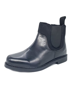 Frank James Epsom. These fantastic new chelsea boots are availble in sizes Infant 5 to Junior 6. They feature a leather upper, textile linning, inside YKK zip and neoprene top section.