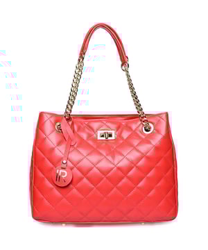 Bolso de hombro  
100% cuero de vaca  
Dos correas para el hombro: 69 cm  
Dos compartimentos principales con cierre de cremallera y hebilla de giro  
Dimensiones: 26x33x15 cm