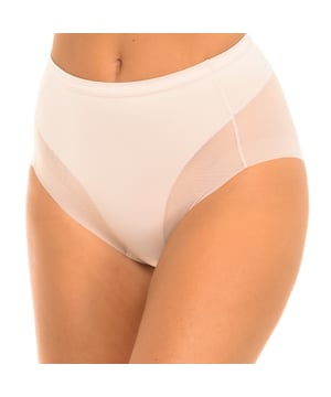 Panties Secrets Janira  
Efecto moldeador de tanga.  
Cintura elástica.  
Sin costuras, no deja marcas.  
Tanga y bragas en una sola prenda.  
Tejido semitransparente, cómodo y transpirable.  
Forro interno.  
Costuras visibles en tono.  
Composición: 70% Poliamida, 30% Elastano  
Cuidado:  
Lavar a una temperatura máxima de 30º.  
- No usar blanqueador.  
- No usar secadora.  
- No planchar.  
- No limpiar en seco.