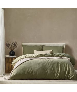 Transform your bedroom into a sanctuary of comfort with the Malton Stripe 100% Cotton Duvet Cover Set. Crafted from soft enzyme-washed cotton in a garment-dyed dobby weave, it combines timeless raised vertical stripes with an understated reverse for a relaxed, effortless aesthetic. This premium 180-thread count bedding ensures a breathable, cosy night’s sleep, while its natural cotton composition promotes well-being and comfort. With its minimalist yet classic design, this duvet cover set invites you to create a calm, inviting space that pairs seamlessly with a variety of accessories. Perfect for those who value quality, natural materials, and stylish simplicity.